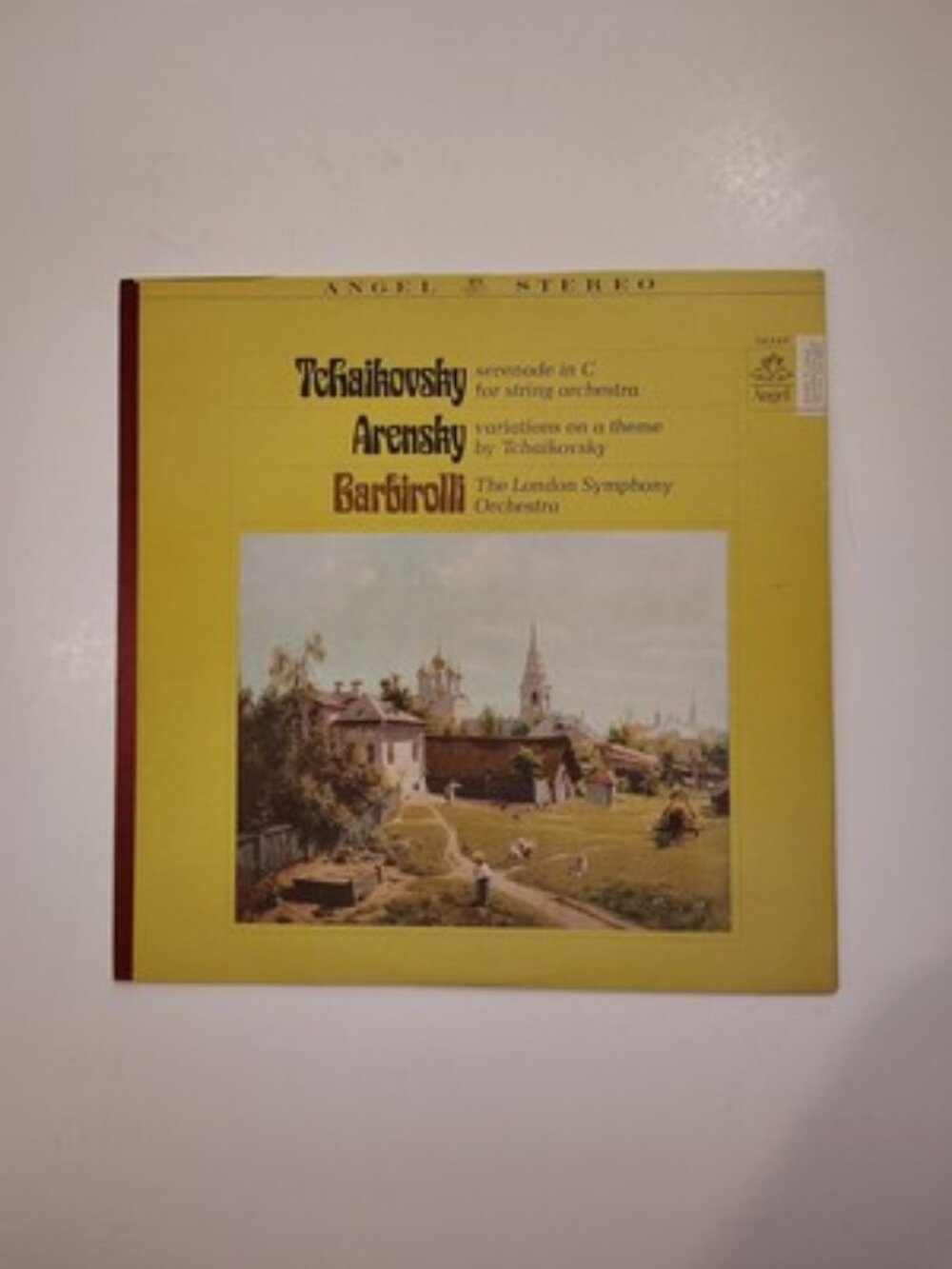 Tchaikovsky~Arensky~Barbirolli The London Symphony Orchestra~Angel-36269~IMPORT